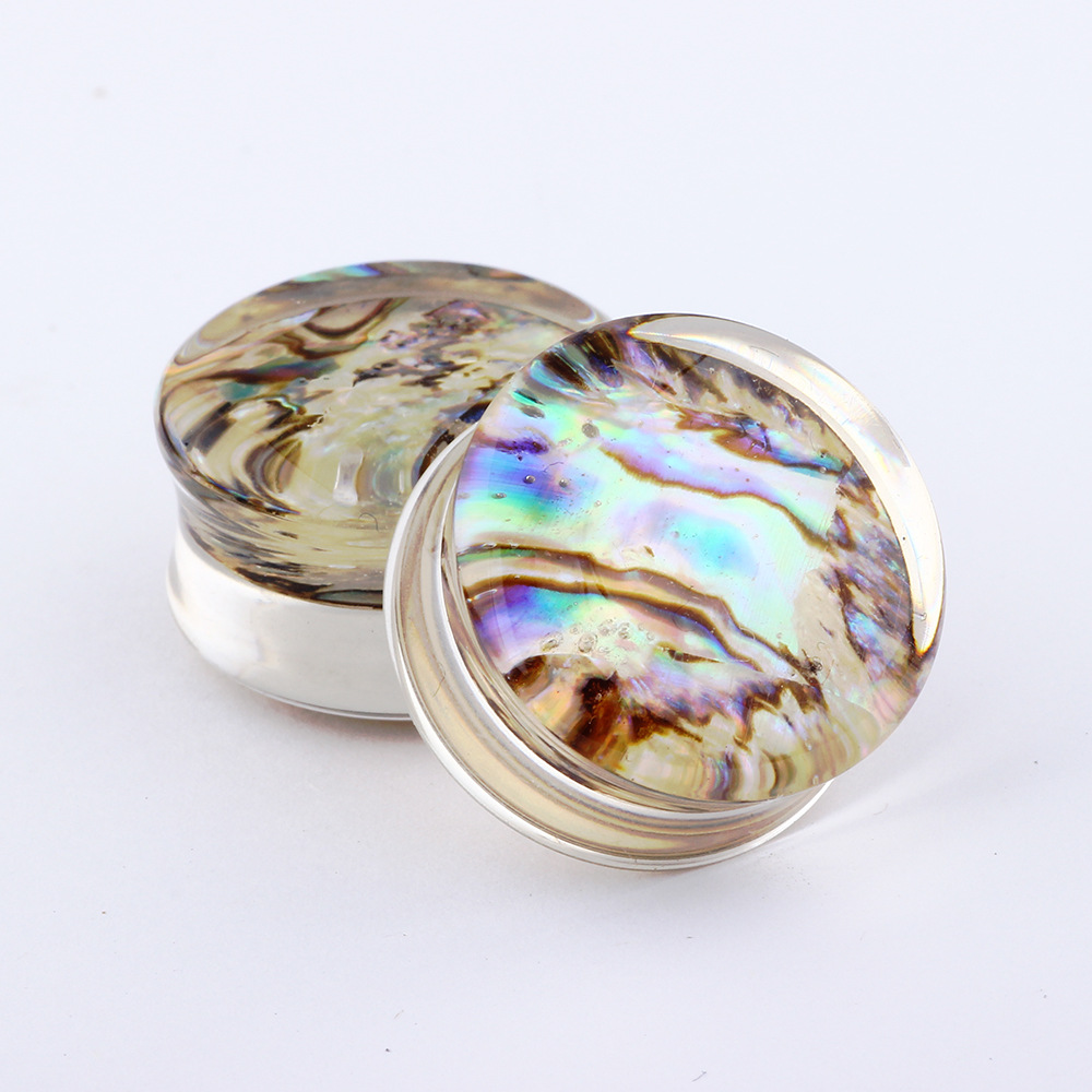 Abalone Shell Earrings Acrylic 6mm Stud Earrings Geometric 2021 Fall Fashion Jewelry for Women detail image 7