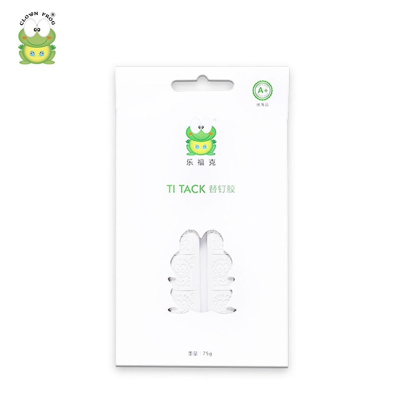 乐福克替钉胶蓝色替丁无痕胶75g照片墙无痕粘相框非澳洲升级