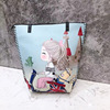 Retro ethnic purse one shoulder for mother and baby, shopping bag, storage system, fashionable shoulder bag, ethnic style