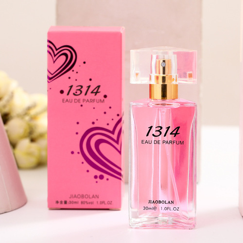 Jiao Bailan 1314 perfume men and women perfume 520 Chinese Valentine's Day gift wholesale gift box with Internet celebrity