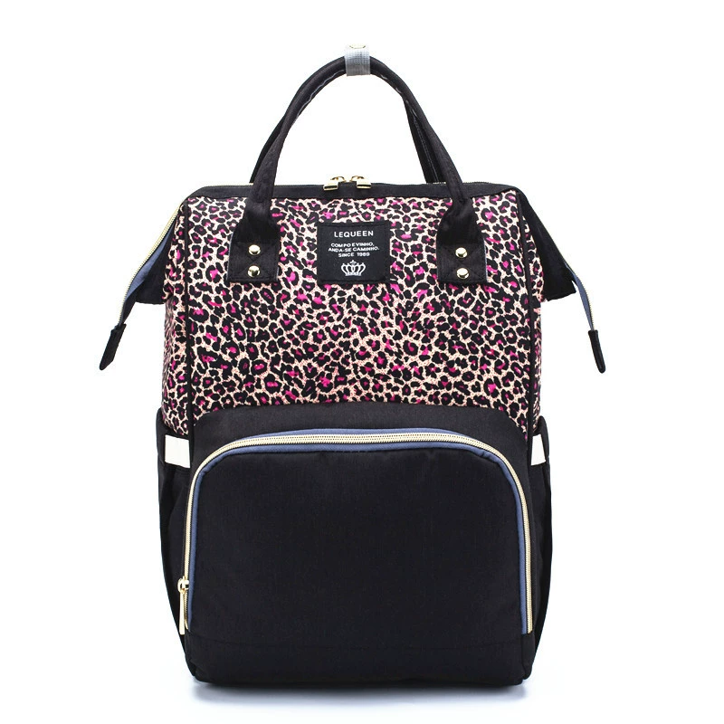 LEQUEEN Fashionable universal capacious backpack for mother and baby to go out