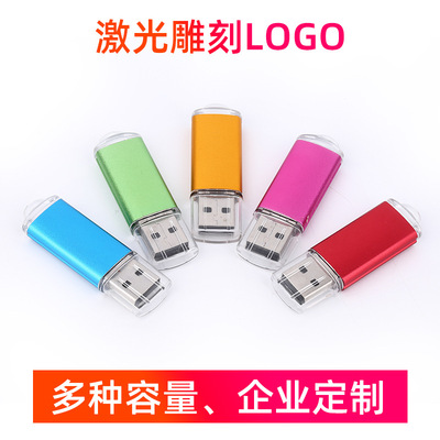 u盘定制加工 亮彩优盘 USB2.0 投标U盘 可印企业LOGO 贴牌批发|ms
