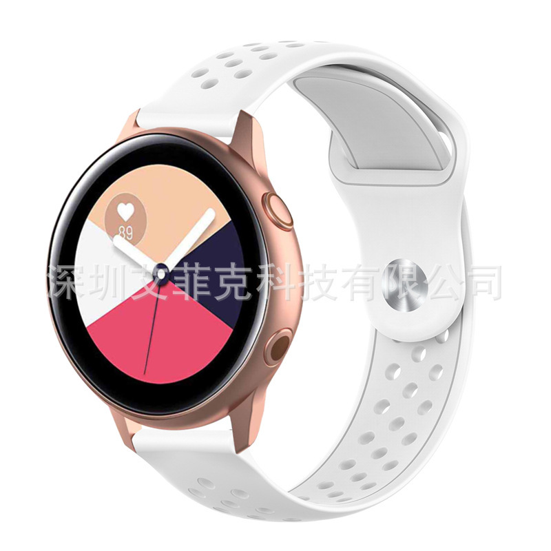 Suitable for Samsung galaxy watch5 pro watch strap watch6/3 41mm silicone Sports replacement wrist strap