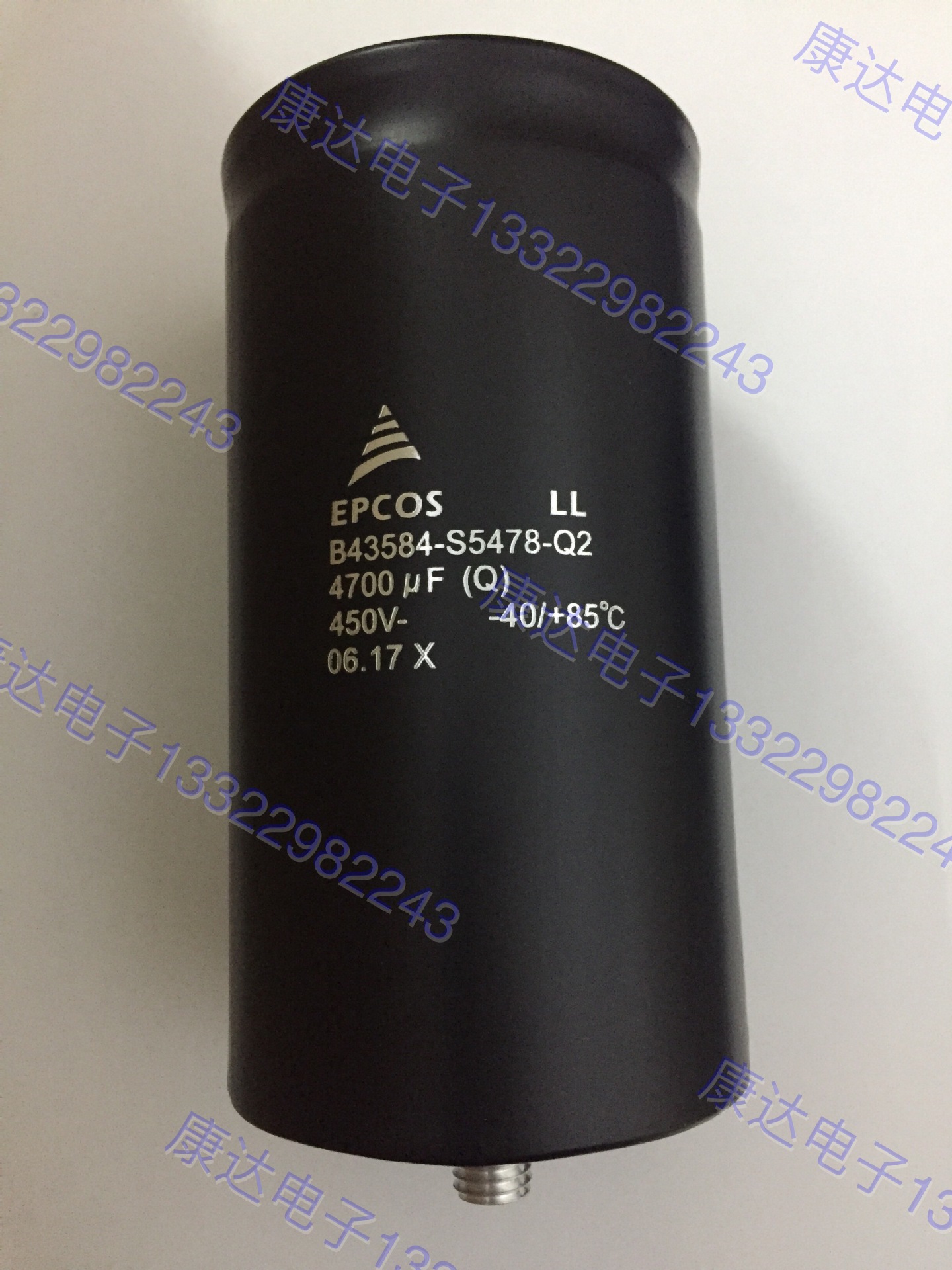 450v4700uf电容  B43550-S5478-M2 长寿命  高压变频器维修用