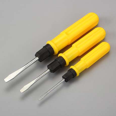 Manufacturer Wholesale Multifunctional Yellow Dual-Purpose Screwdriver Screwdriver Screwdriver Household Repair Tool One-Word Cross