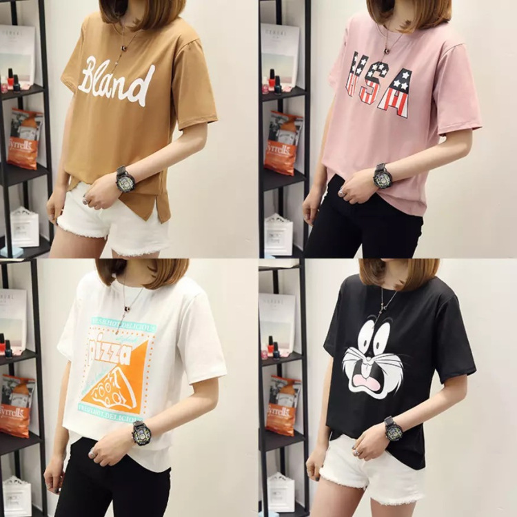 T shirt femme en Coton - Ref 3315389 Image 6