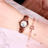 Brand retro thin waterproof quartz women's watch, European style