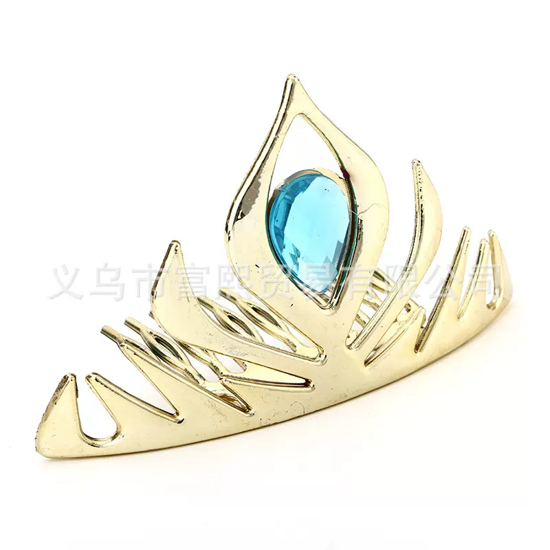 2020儿童公主叉梳皇冠饰品头饰节日派对舞台装ebay塑料玩具小公主