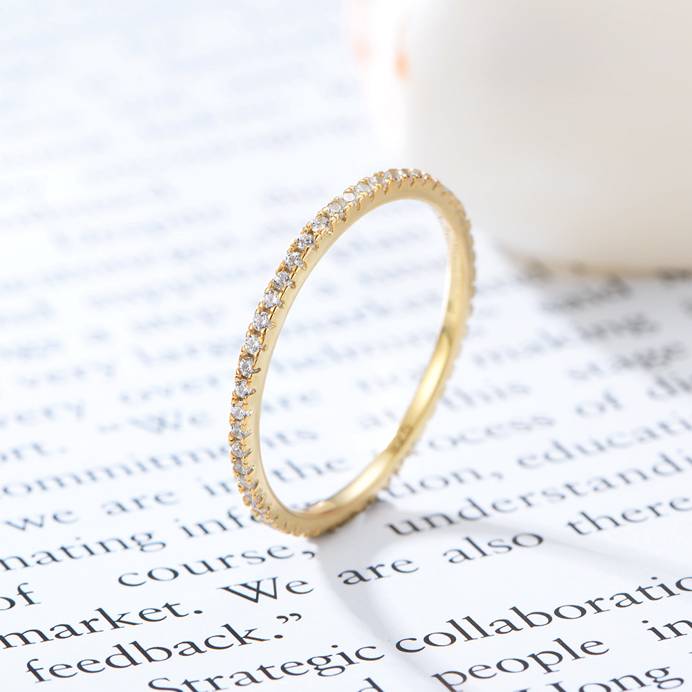 Title 2, S925 Sterling zilveren ring dames met zirkonia ...