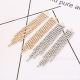 Explosions diy rhinestone claw chain earrings tassel accessories multi-style bead chain white diamond earrings hair accessories material bag
