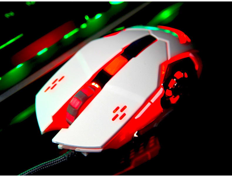 Wrangler G11 gaming esports mechanical macro definition luminous wired mouse computer accessories_voghion.com