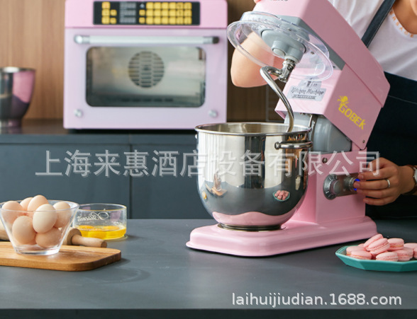 UKOEO厨师机HBD-807L家用和面机小型全自动揉面机多功能打蛋搅拌