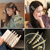 Hairgrip from pearl, brand set, bangs handmade, hairpins, internet celebrity, Korean style