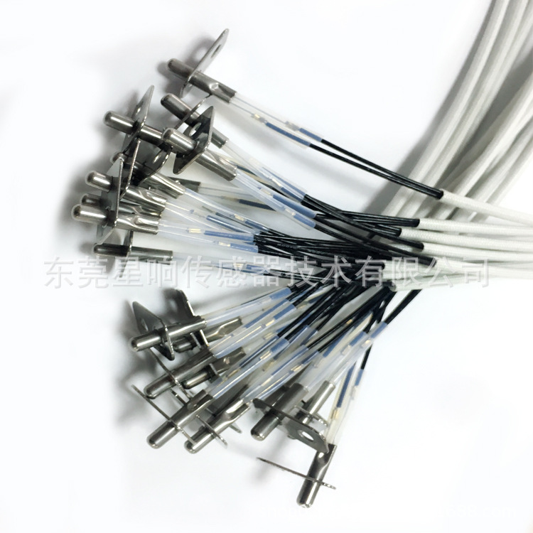 厂家供应 涮烤炉 电磁炉用NTC温度传感器10k 3380 耐高温温度探头