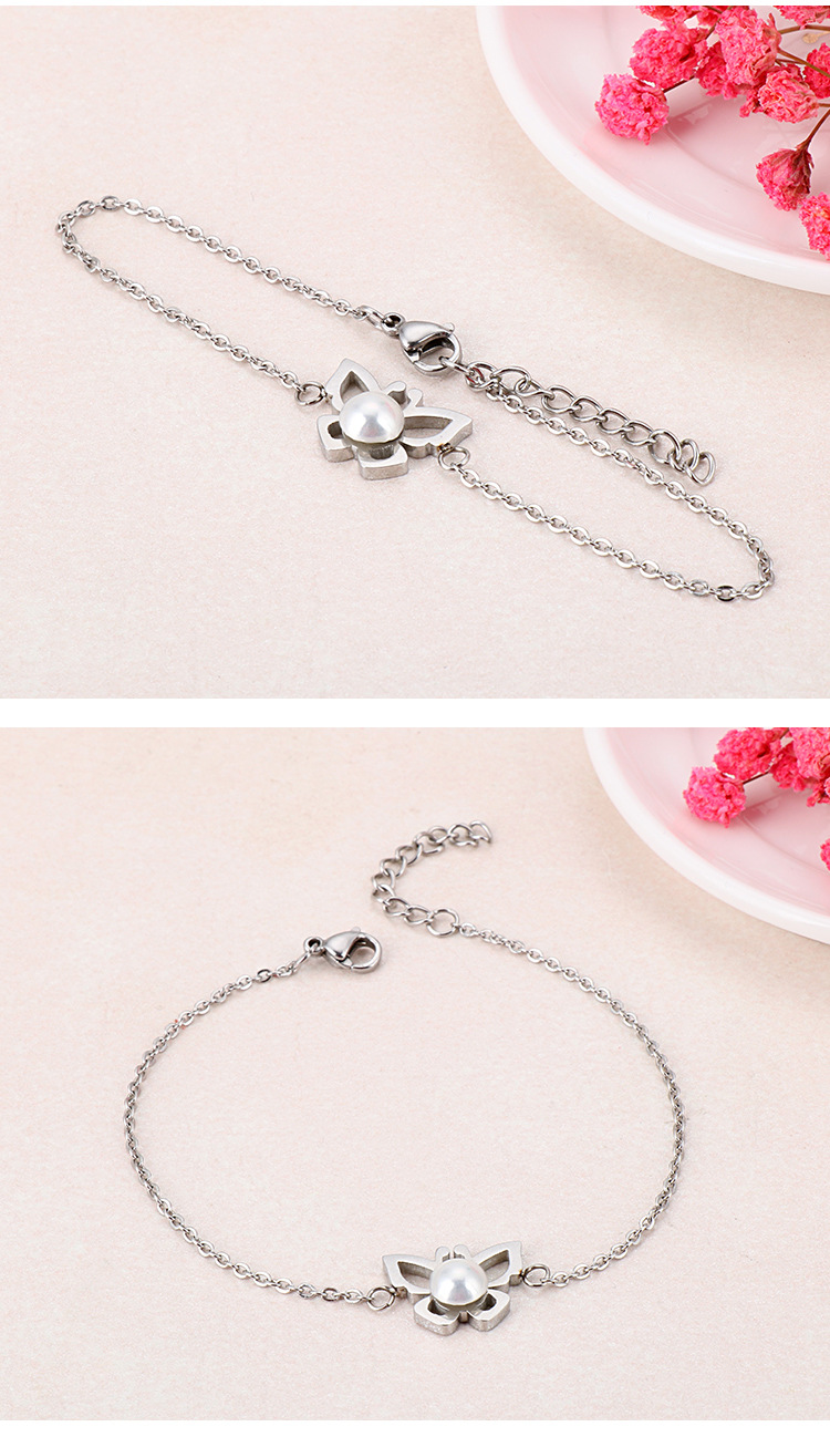 Animal Pattern PVD Coated 18K Gold Plated Animal Titanium Steel Fashion Waterproof Non Tarnish Titanium Steel Bracelets