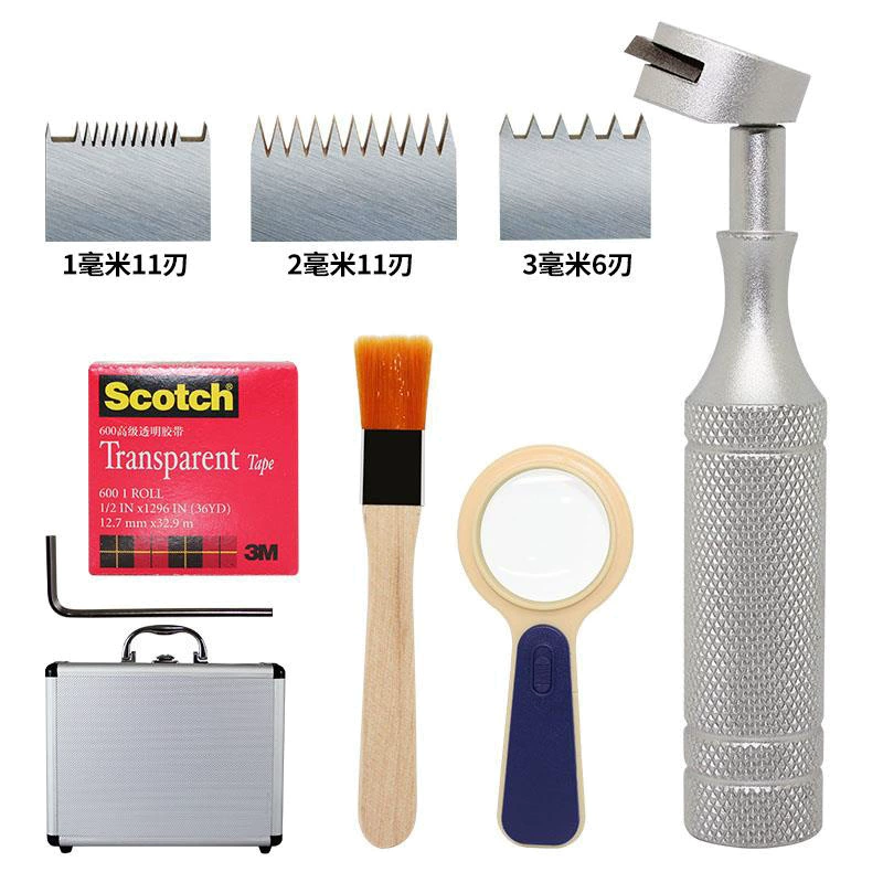 QFH клетчатый НОЖ СТАНДАРТНЫЙ три лезвия 1 мм 2 мм 3 мм