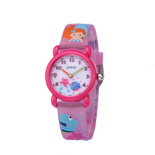 Factory direct sales children's cartoon watch student quartz watch girl silicone jelly watch personalized watch