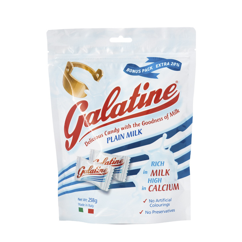 Italy GALATINE Jiale Lotion 258 Bagged Original flavor family Discount children snacks Candy