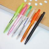 Маленькая простая пластиковая матовая шариковая ручка, 10см