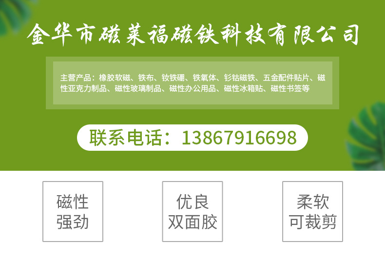 金华市磁莱福磁铁科技有限公司-精品
