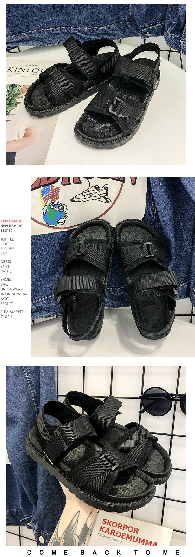 Chaussures été pour femme en Caoutchouc - Ref 3345585 Image 21