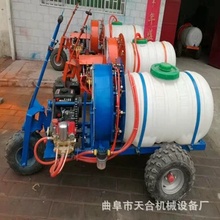 厂家直供汽油手推式打药车农用大棚高压喷雾机果园杀虫打药车特价