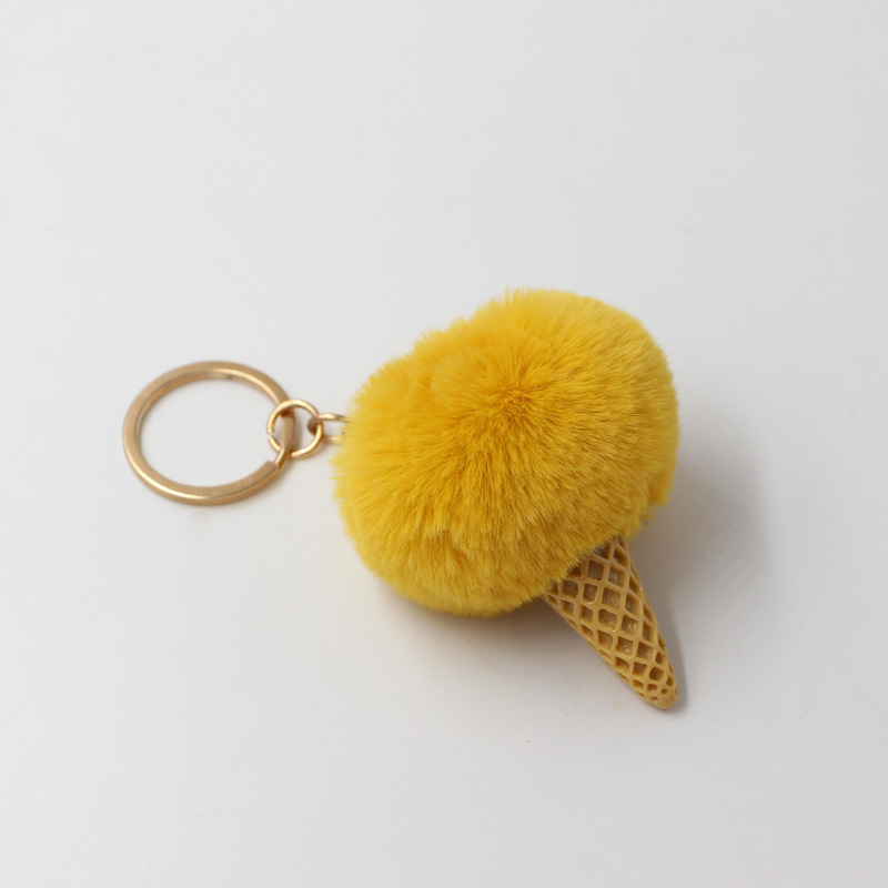 13g Weight Bag Charms Bag Accessories Type 1 Piece Quantity Daily Occasion Resin, Polyester Material Ice Cream Pattern Elegant, Cute Style 1 Piece Resin Polyester Ice Cream Bag Charms 13