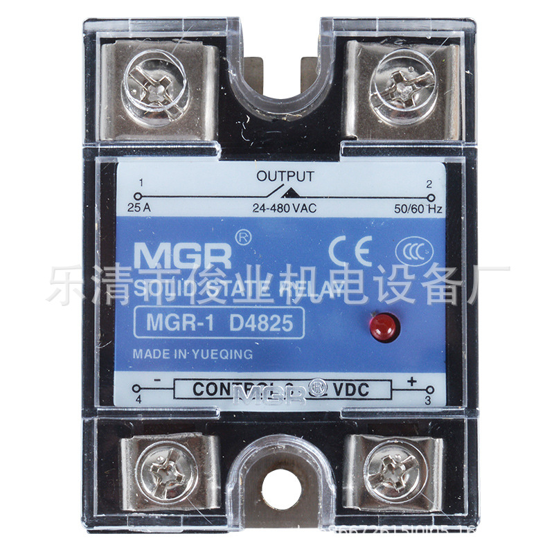质保一年 JGX-1 MGR-1 直销 D4825单相交流固态继电器 直流控交流