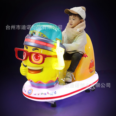 新款家用鉛筆迪諾搖搖車獎勵扭蛋的搖擺機場地遊樂設備