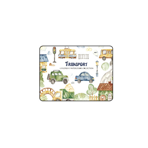 Nordic Cartoon Animal Large Carpet Water-Absorbent and Wear-Resistant Door Mat Living Room Bedroom Entrance Foot Mat Bay Window Mat
