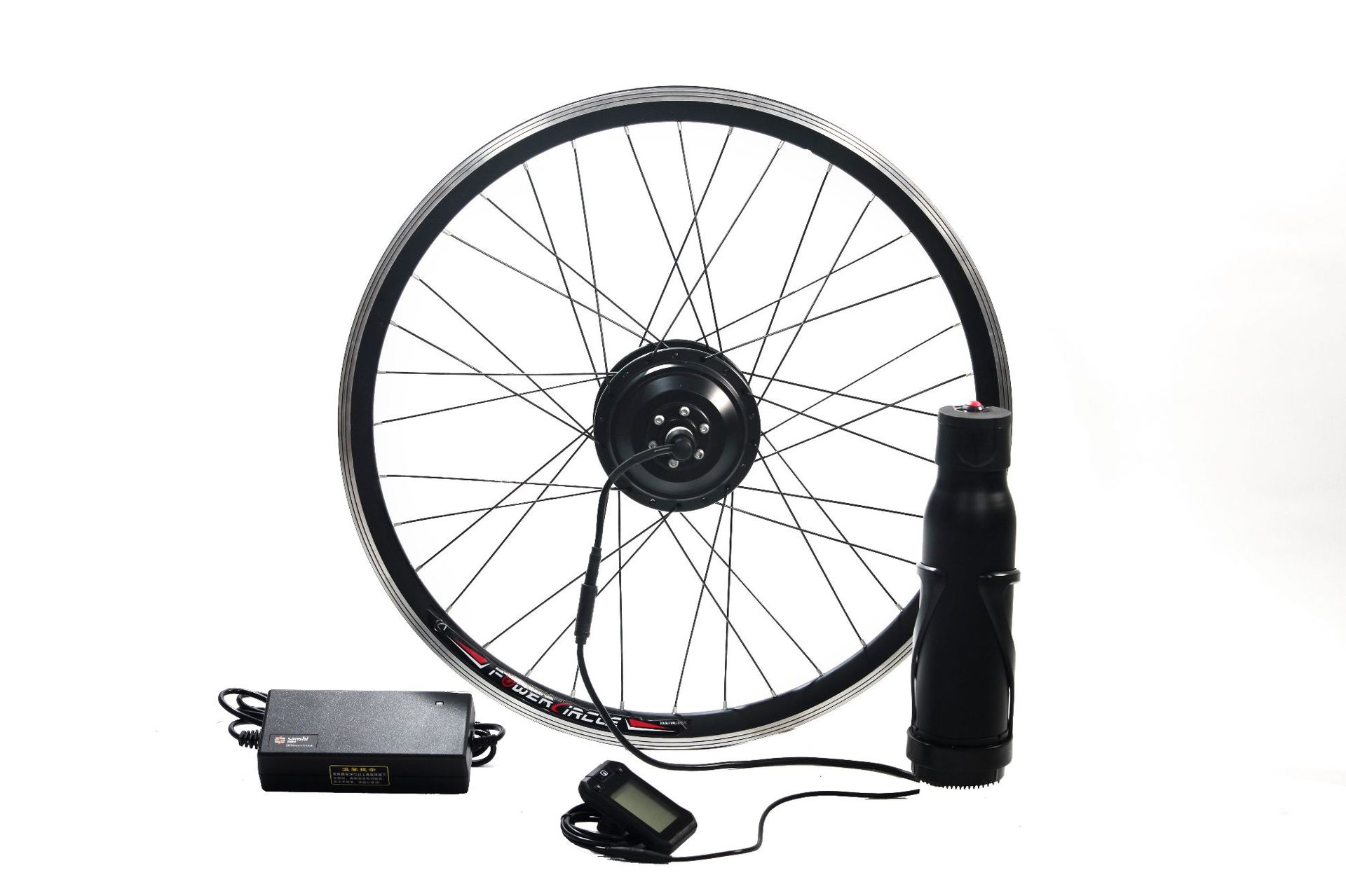 厂家直销安装简单美观大方电动助力山地自行车后轮卡飞改装套件|ru