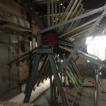 厂家供应实木木工家具全自动拼板机 翻转式气压液压拼板