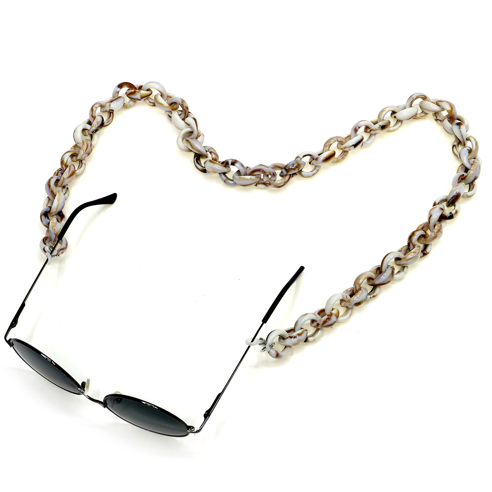 Fashion 6-color Acrylic Leopard Print Glasses Chain Wholesale display picture 8