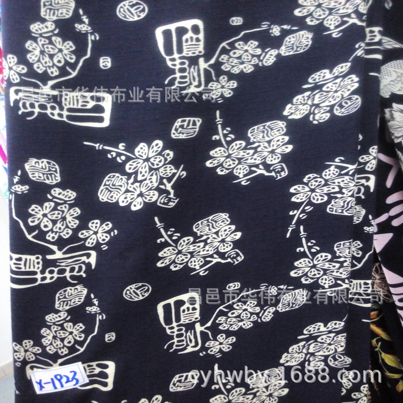 人棉布料 黏胶布料 服装类用面料小碎花人棉布料