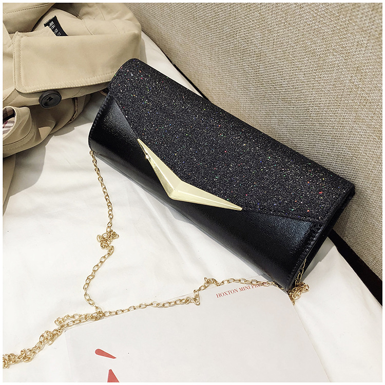 WomenS Small All Seasons Pu Leather Solid Color Fashion Chain Square Magnetic Buckle Evening Bagpicture38