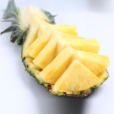 Hainan Diamond Pineapple 5 pounds fruit Place of Origin Straight hair Eyeless pineapple follow Store Fruity Discount