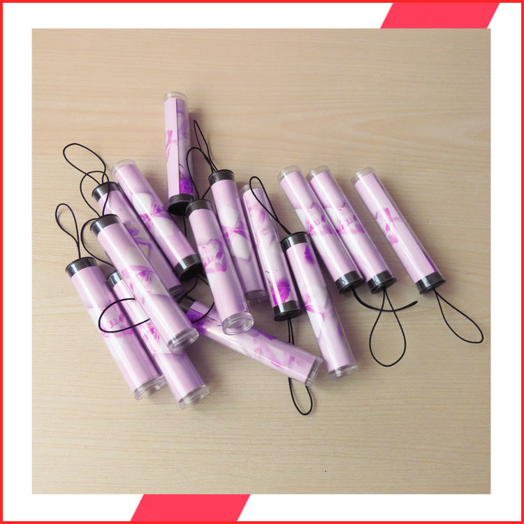 批发明信片包装管PVC带挂绳塑料包装管PC浮漂包装管12/16/20mm