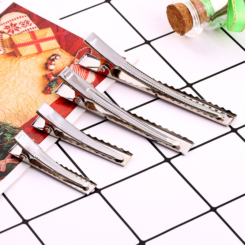 New Korean DIY Hair accessories Hairpin clip Metal duckbill clips Opening clip direct deal goods in stock