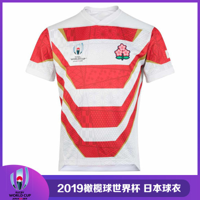 2019日本 世界杯 日本隊服上衣 橄榄球服 球衣  RWC Rugby Jersey