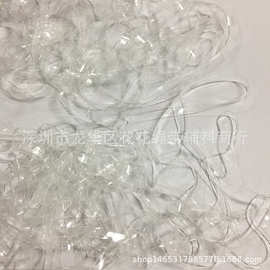 现货透明肩带4MM 6MM扁带弹力肩带DIY装饰辅料织带