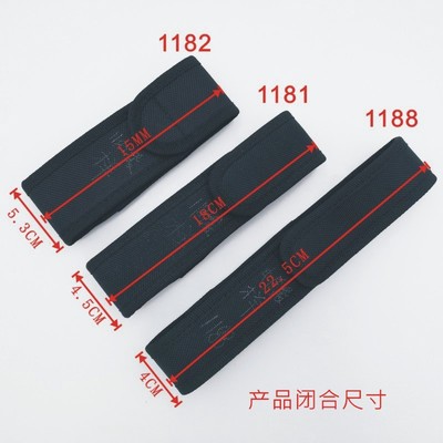 加工定做强光手电筒布套户外便携布包手电筒黑色尼龙布袋厂家直销|ms