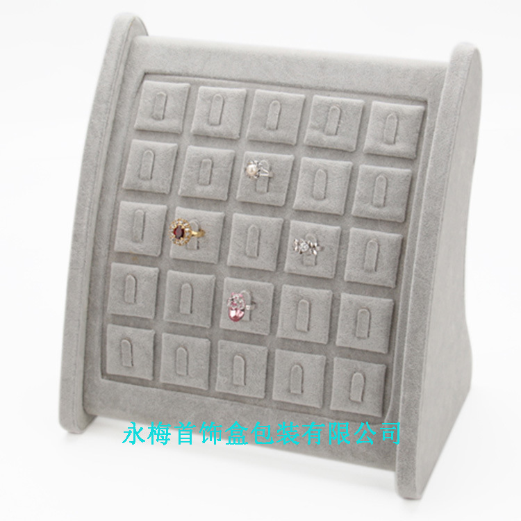 立式孤形25位戒指1