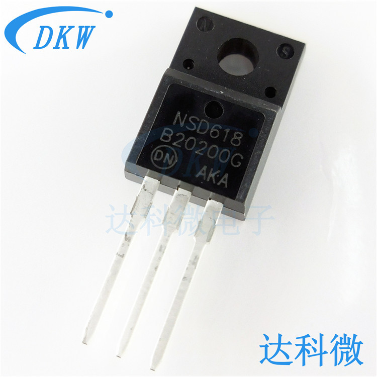 MBRF20200CTG B20200G TO-220F 直插二极管 肖特基整流器 现货