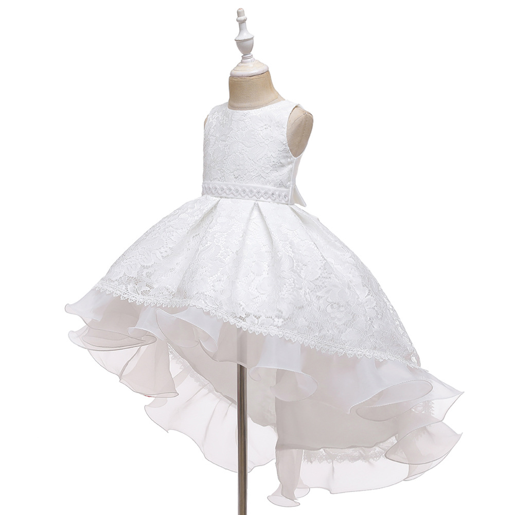 2022 Grenz Überschreiten Der Heißer Stil Kinder Schlepp Kleid Kleid Mädchen Kleid Abendkleid Blumen Mädchen Hochzeits Kleid Kinder display picture 9