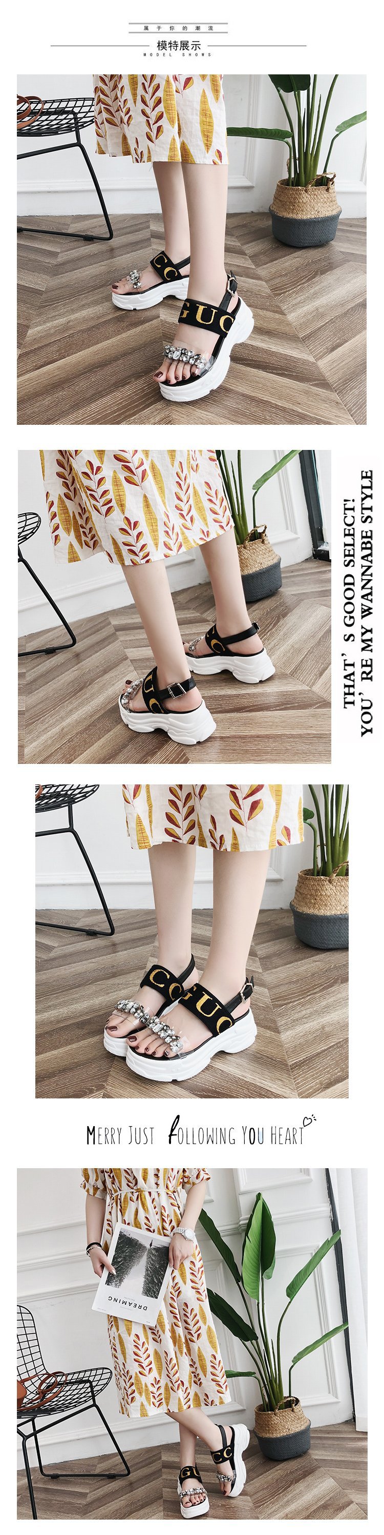 Chaussures été pour femme en Caoutchouc - Ref 3345553 Image 12