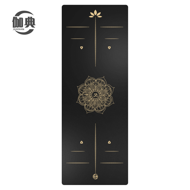 natural rubber PU Yoga Mat Vulgar tycoon Widen thickening lengthen non-slip Fitness Mat dance Yoga Mat