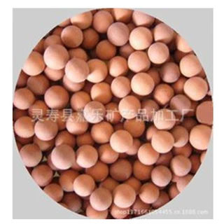 现货供应麦饭石球  麦饭石矿化球  滤芯用陶瓷矿化球