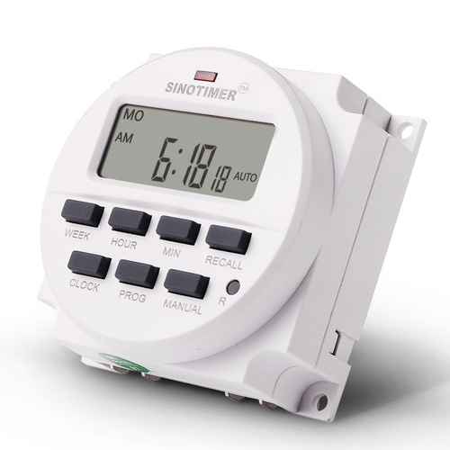 TM618H programmable timer switch with automatic cyclic timing control for voltage output