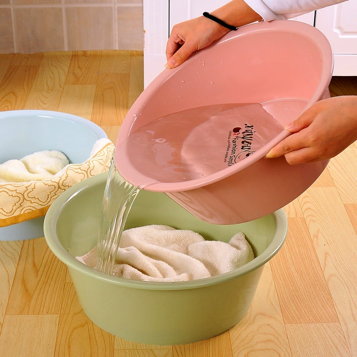 Plastic big washbasin for home use for laundry, increased thickness
