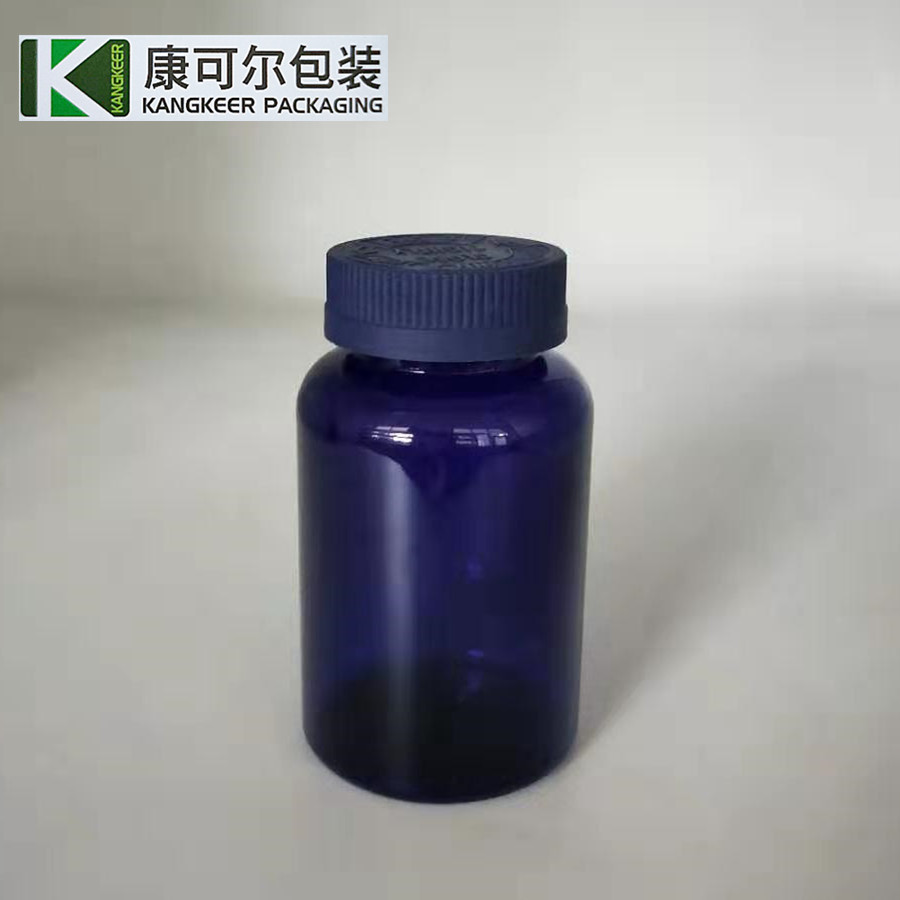 天津康可尔塑料制品PET材质250ml保健品塑料瓶胶囊瓶药品瓶鱼油瓶